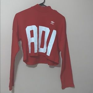 COPY - Red adidas sweater